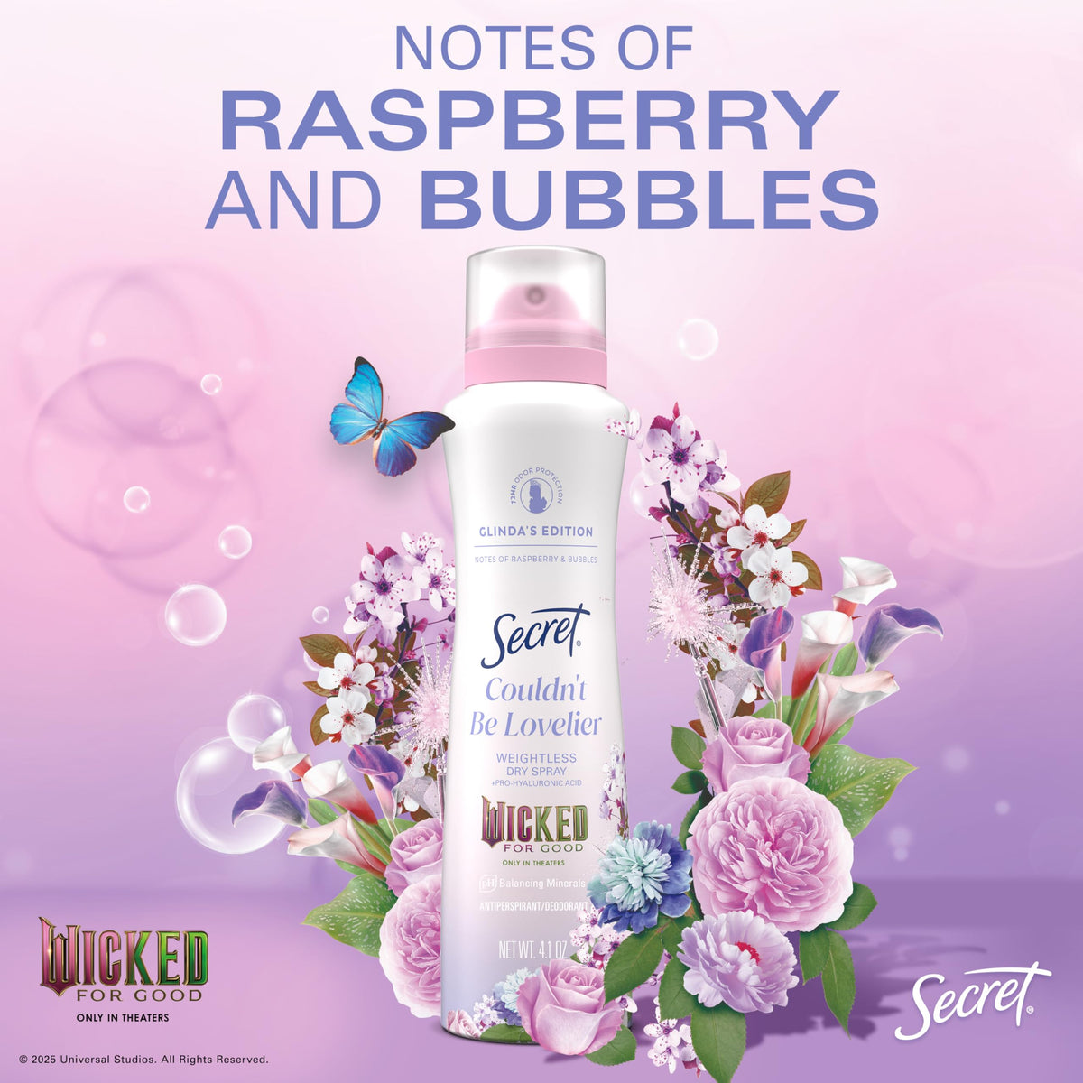 Secret Déodorant Antitranspirant Spray Femme 168g en situation