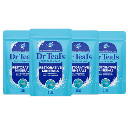 Sel d'Epsom Minéraux Restaurateurs Dr Teal's en paquet de 3 lbs