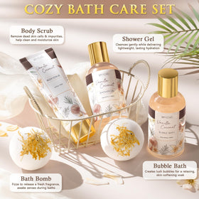Sel de bain et bombes de bain du coffret spa MAYICIVO