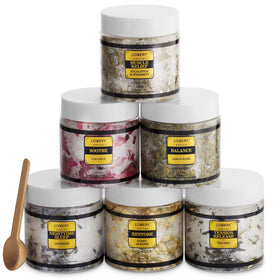 Sels de bain au coco et amande dans le coffret LOVERY