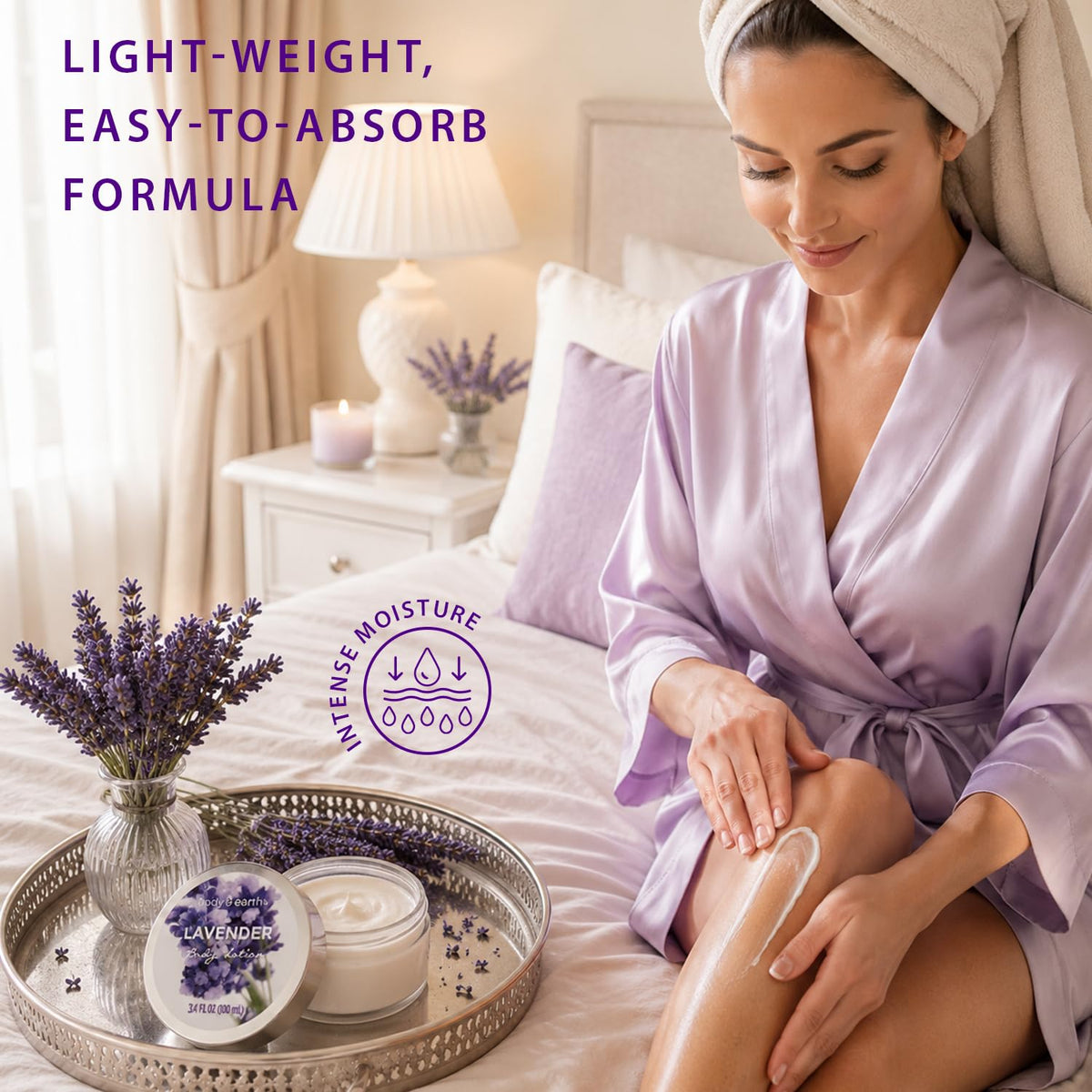 Sels de bain BODY & EARTH dans le coffret spa