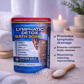 Sels de bain Bruizex Arnica Montana 422g sur une surface en bois