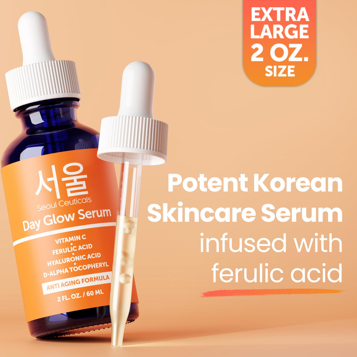 SeoulCeuticals Sérum Vitaminé C 20% avec des ingrédients actifs