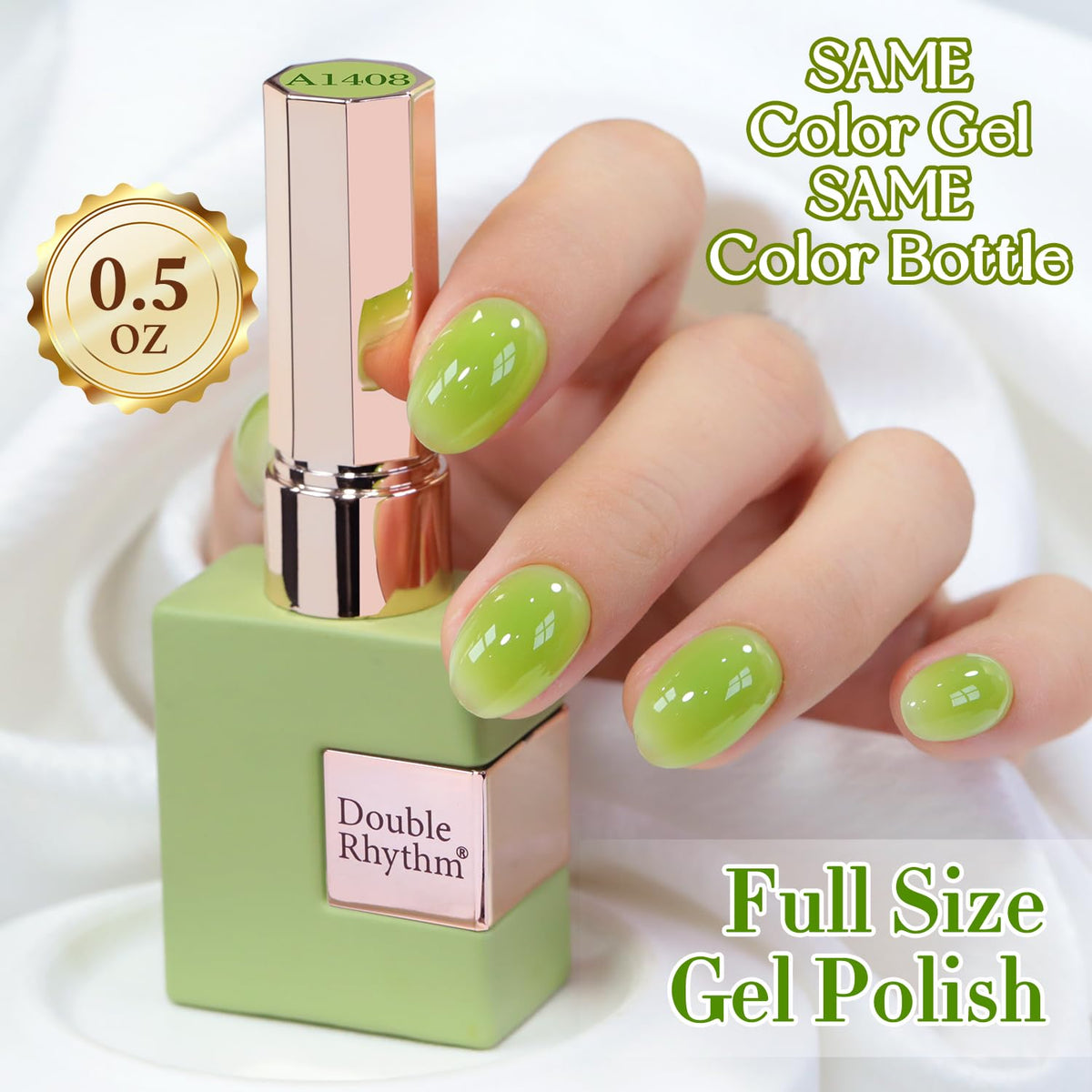 Séquence de séchage du vernis gel sous lampe UV