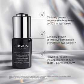 Sérum 111SKIN avec arrière-plan esthétique