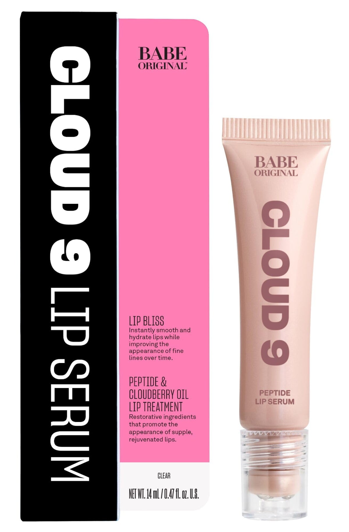 Sérum à lèvres Cloud 9 BABE ORIGINAL 30g vue de face