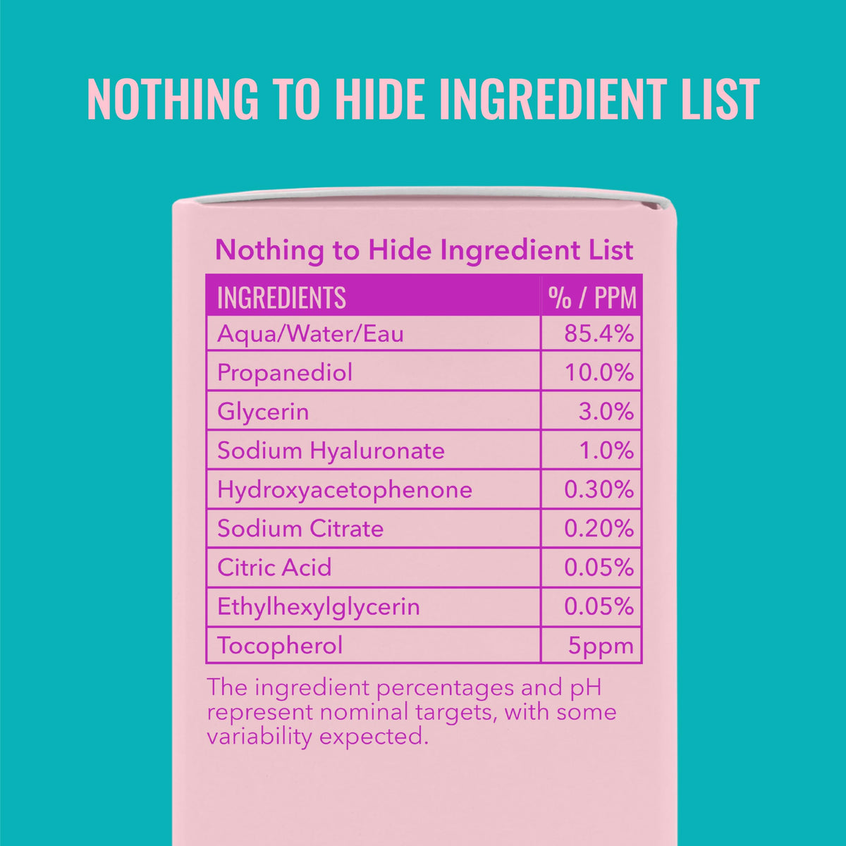 Sérum Acide Hyaluronique Good Molecules en utilisation
