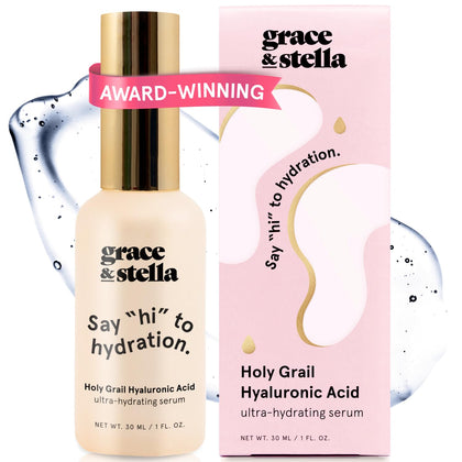 Sérum acide hyaluronique grace & stella 30ml vue avant