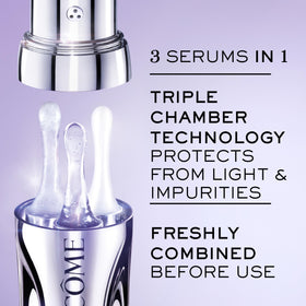 Sérum anti-âge Lancôme Rénergie H.C.F. en utilisation quotidienne