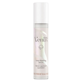 Sérum apaisant Gillette Venus 109g, vue avant avec bouchon blanc