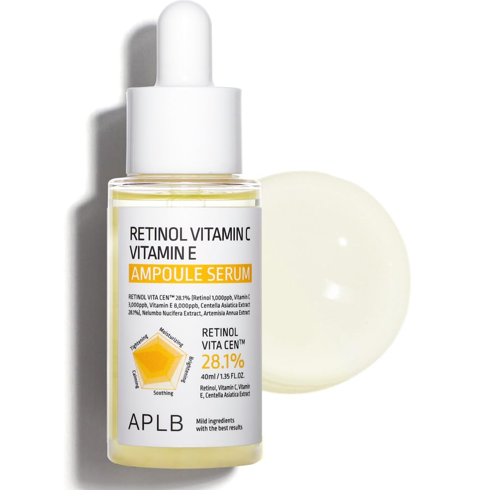 Sérum APLB Vitamine C E et Rétinol 28,1% vue avant
