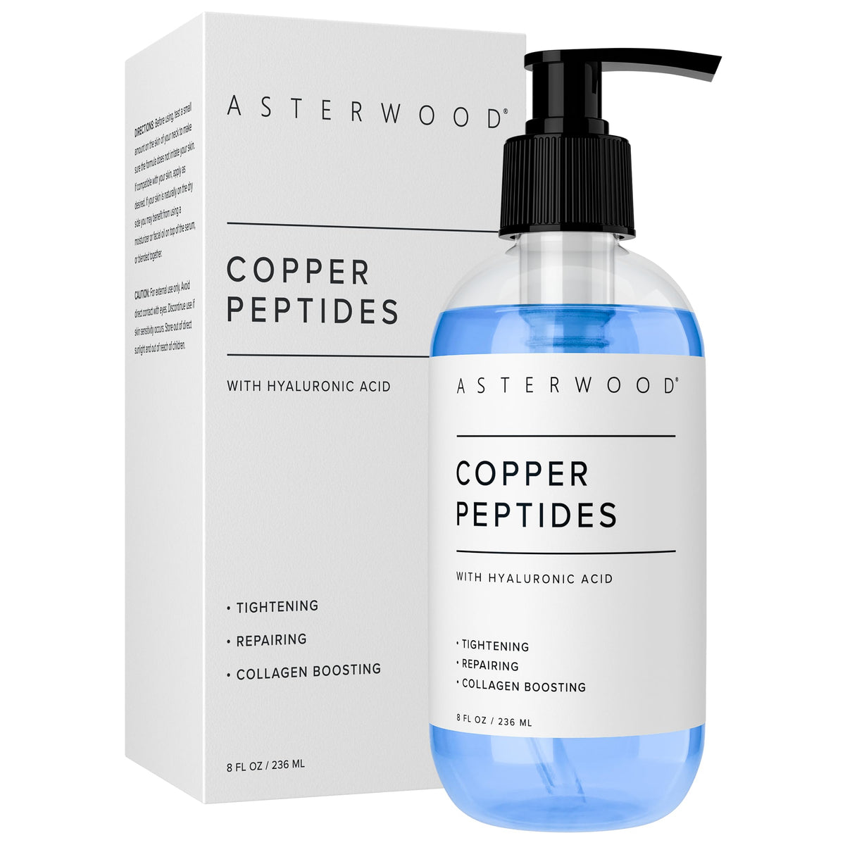 Sérum Asterwood Peptides Cuivre 30ml vue de face