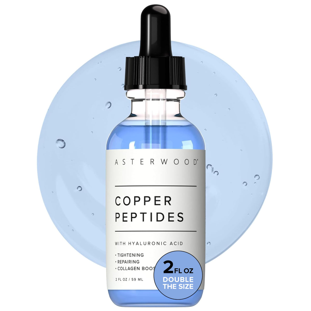 Sérum Asterwood Peptides Cuivres visage 130g vue avant