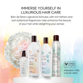 Sérum Bain de Terre Anti-Frizz avec son packaging