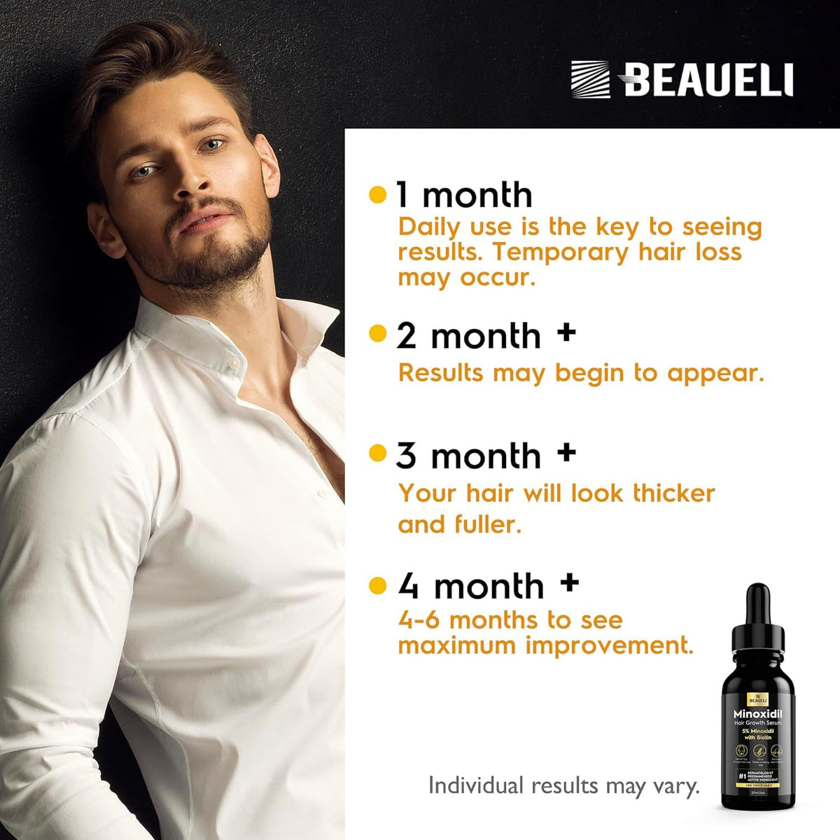 Sérum beaueli sur une coiffeuse avec accessoires