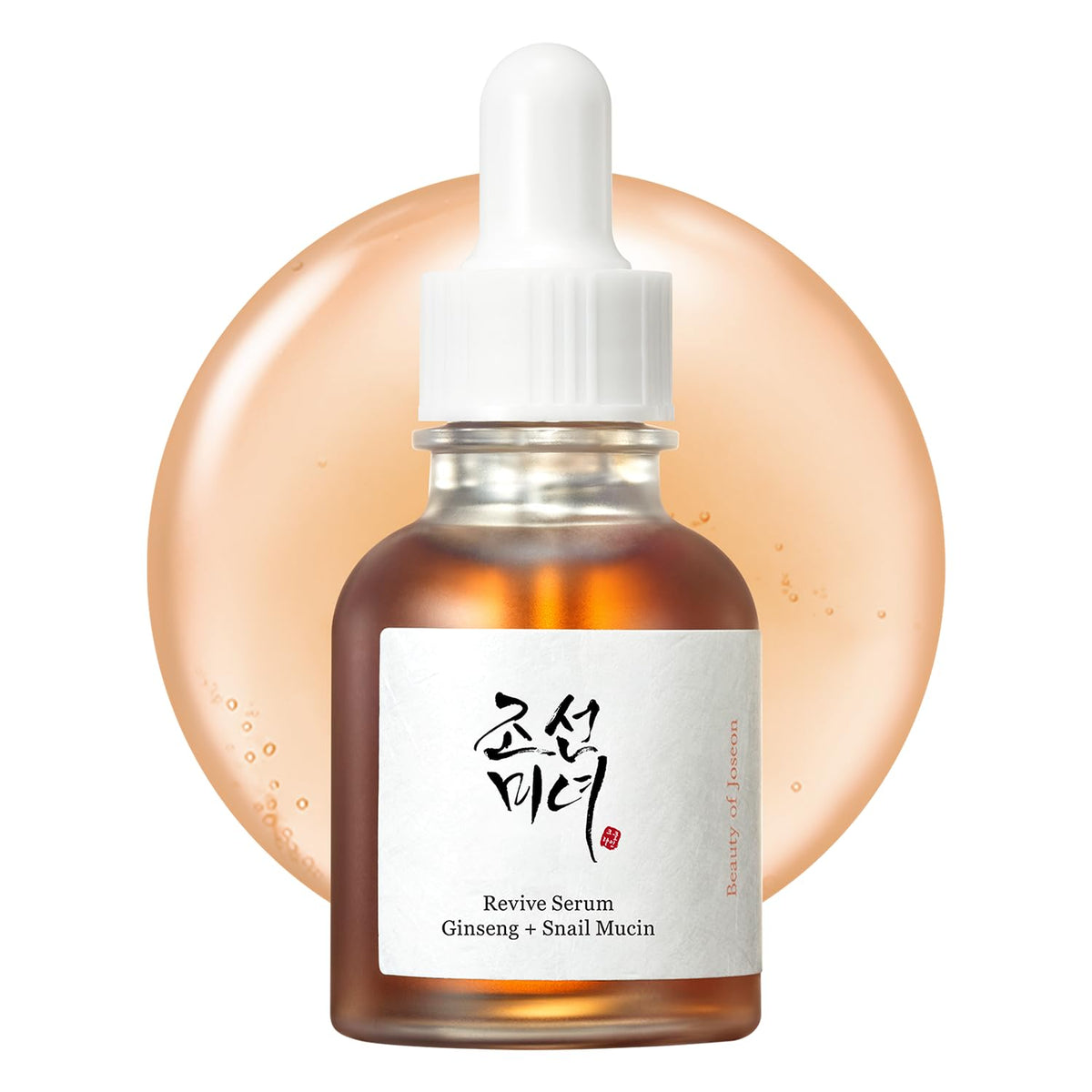 Sérum Beauty of Joseon 30ml avec ginseng et mucine d'escargot - vue avant