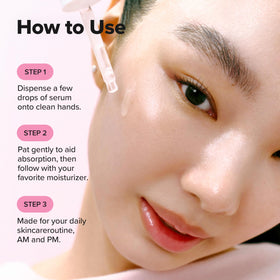 Sérum Beauty of Joseon avec ses ingrédients en arrière-plan