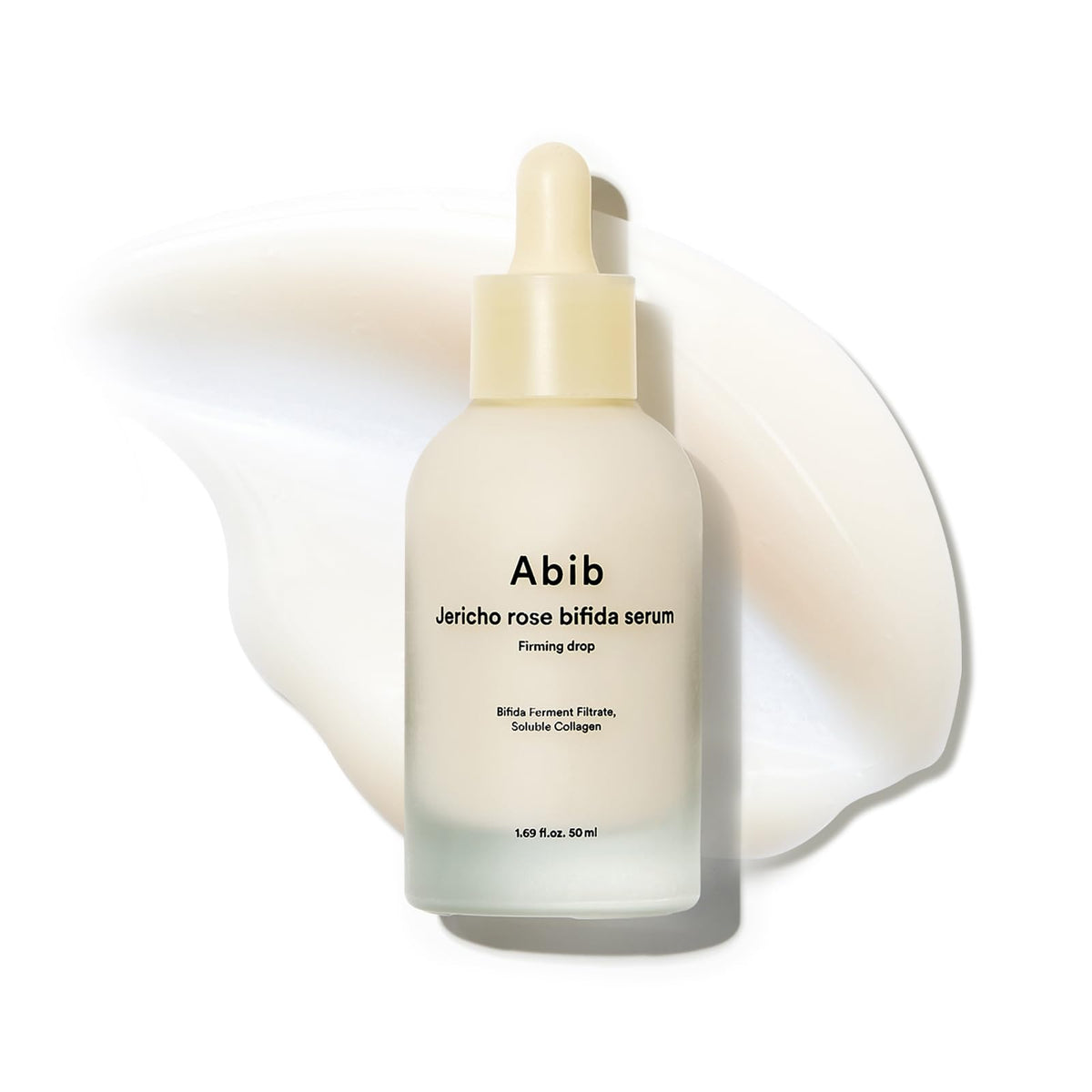 Sérum Bifida Rose de Jéricho Abib 50 ml vue avant avec étiquette