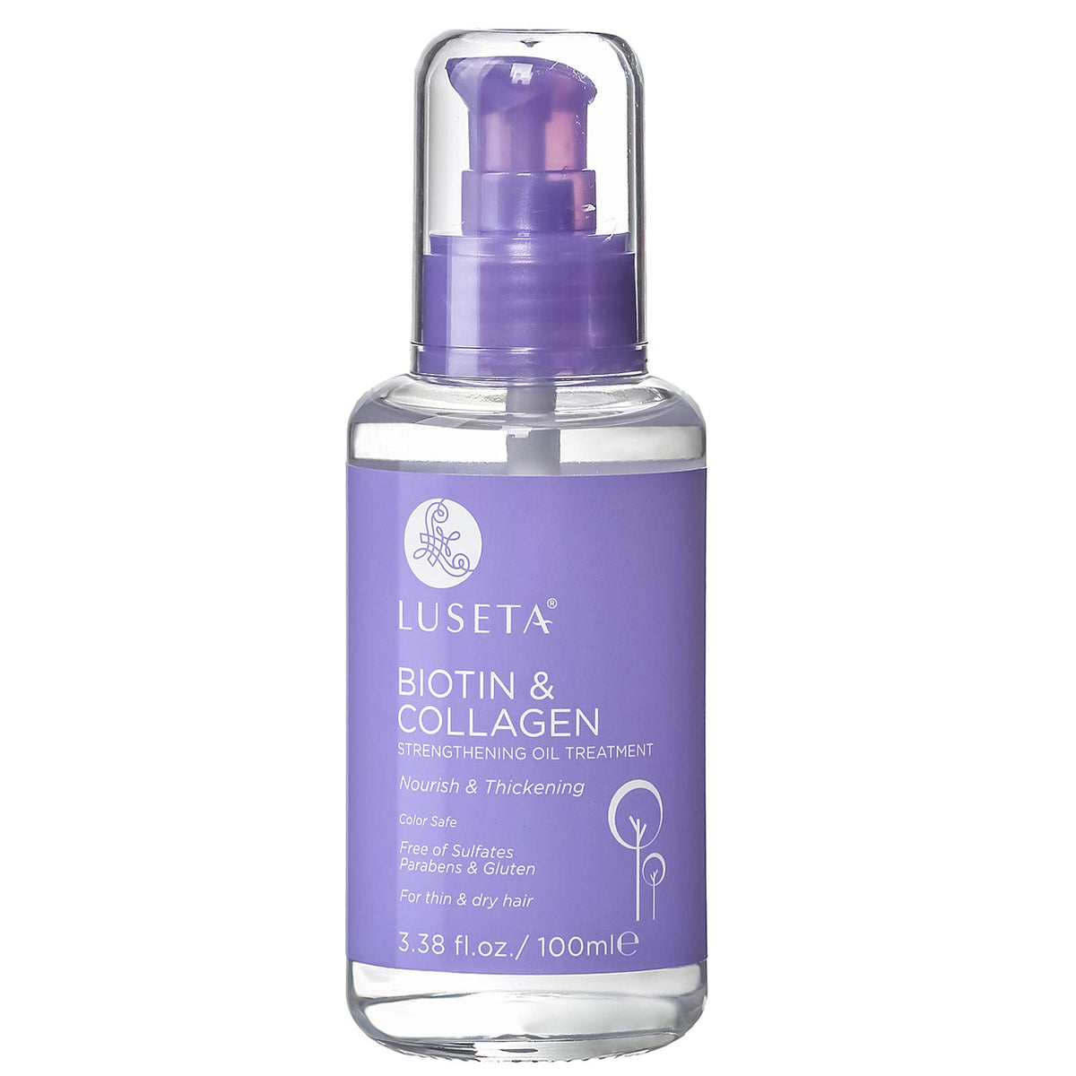 Sérum Capillaire L LUSETA Biotine et Collagène 250g vue avant