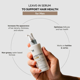Sérum Capillaire Spectral pour Hommes 60mL avec étiquette visible