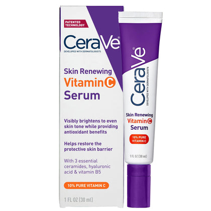 Sérum CeraVe Éclaircissant Visage 50g vue avant avec texture gel