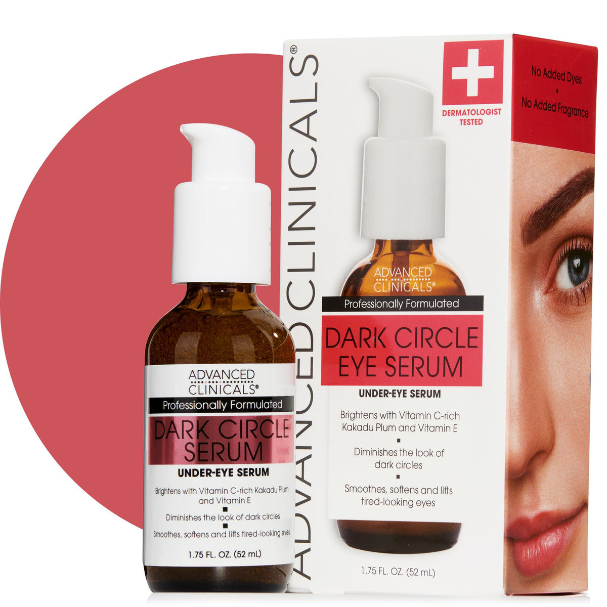 Sérum contour des yeux Caffeine Advanced Clinicals 150g vue avant
