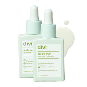 Sérum cuir chevelu divi 30ml vue de face avec étiquette