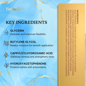 Sérum de cils VieBeauti 5 mL avec ingrédients naturels