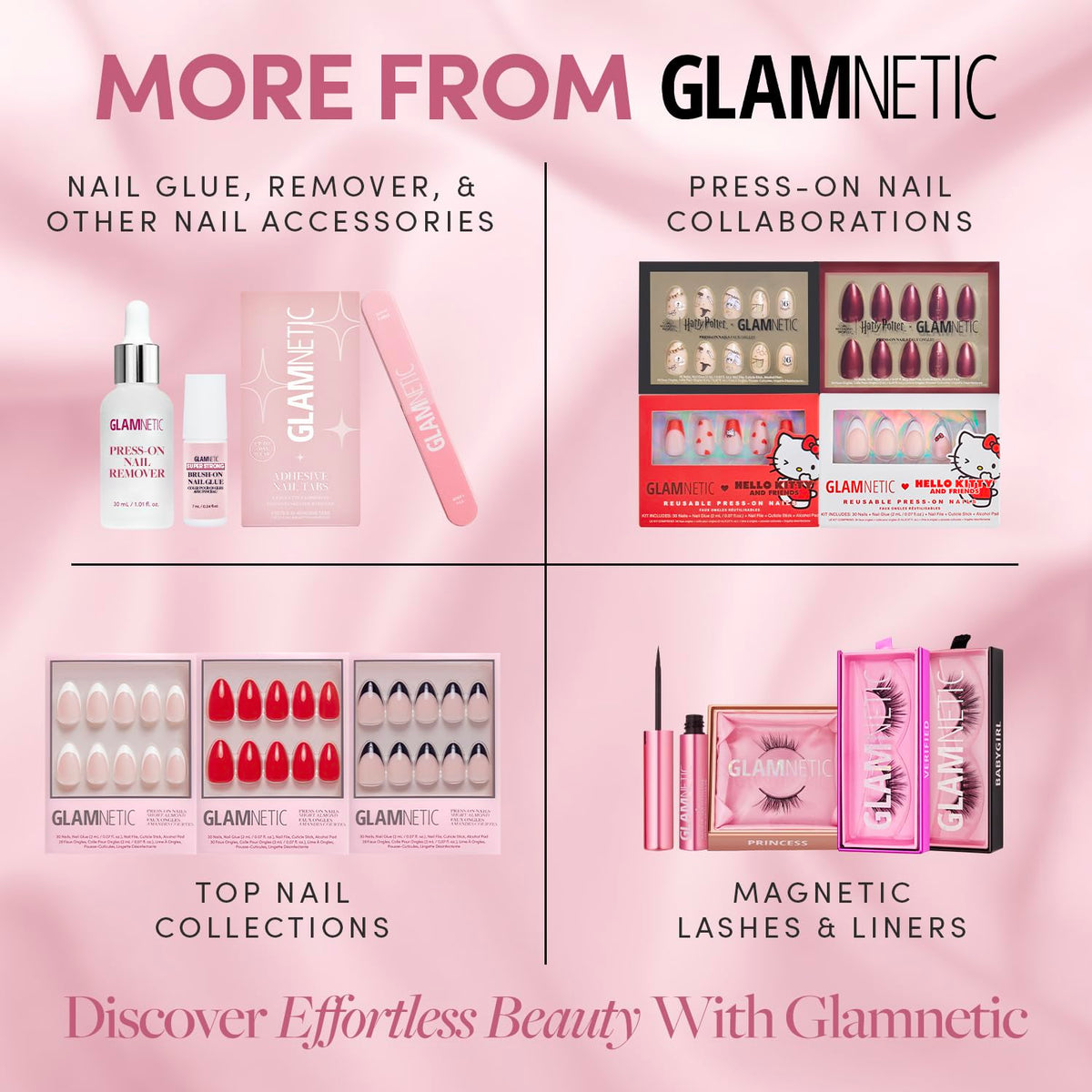 Sérum dissovlant Glamnetic 30ml avec étiquette détaillée