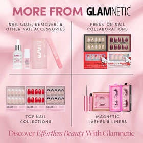 Sérum dissovlant Glamnetic 30ml avec étiquette détaillée