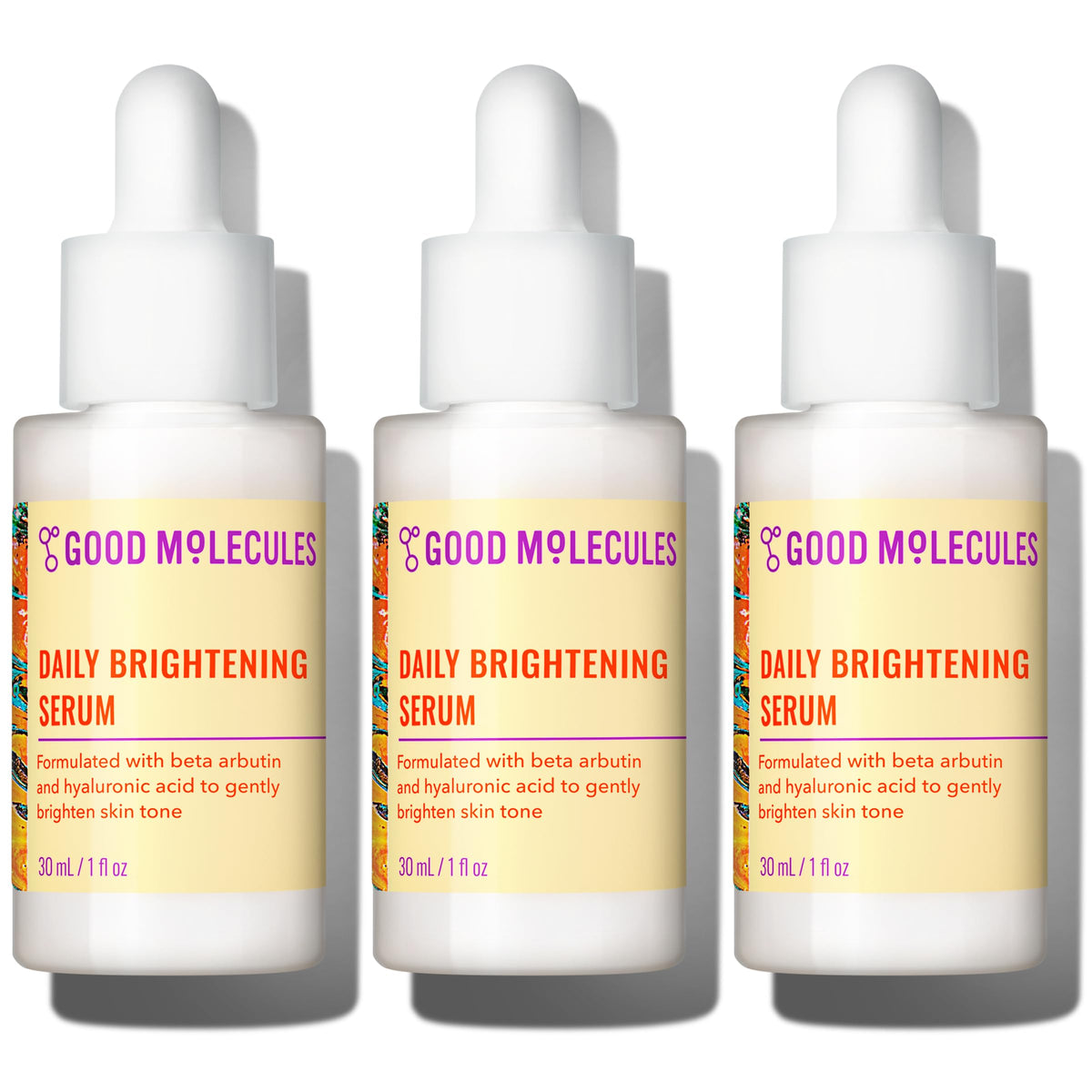 Sérum Éclaircissant Quotidien Good Molecules pack de 3 unités