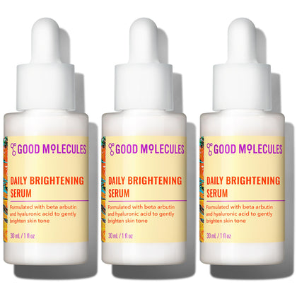Sérum Éclaircissant Quotidien Good Molecules pack de 3 unités