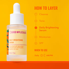Sérum Good Molecules avec beta arbutin et acide hyaluronique