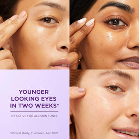 Sérum hydratant pour les yeux L'Oreal Paris sur fond blanc