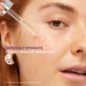 Sérum L'Oreal Paris Acide Hyaluronique 1,5% 50ml application sur peau