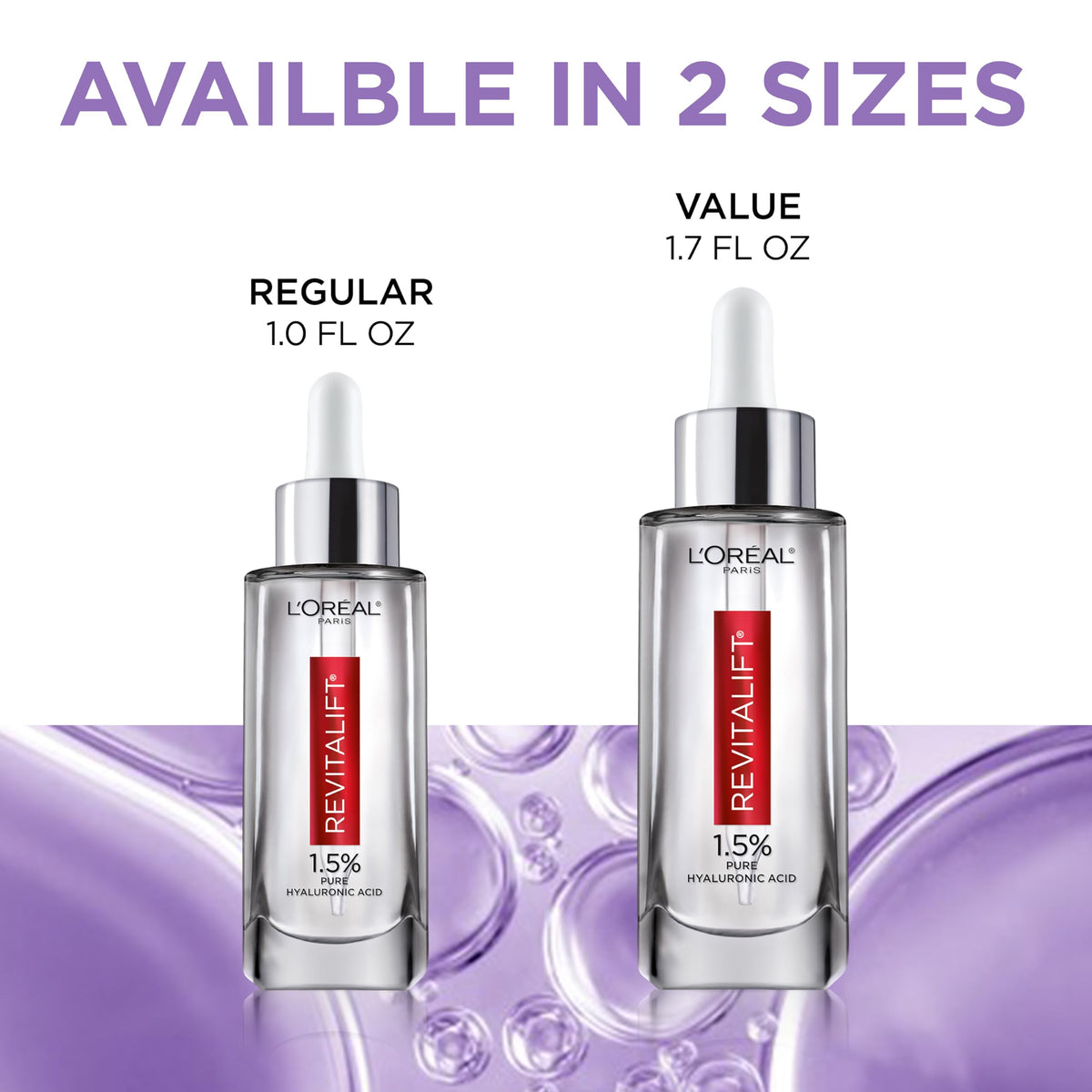Sérum L'Oreal Paris Acide Hyaluronique 1,5% 50ml près d'autres soins