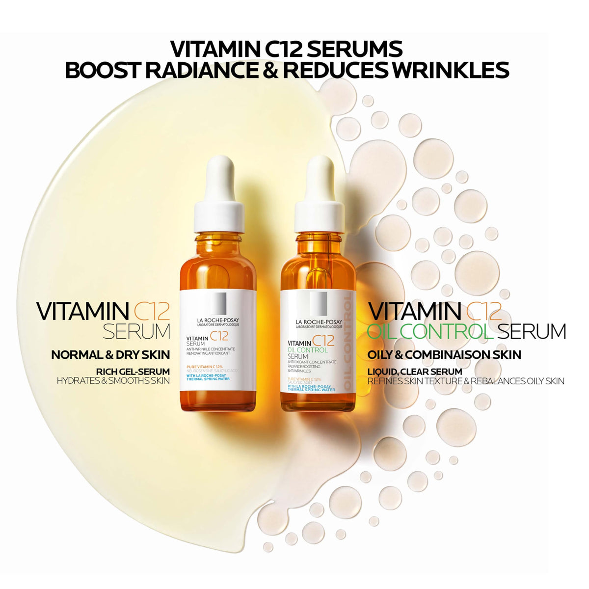 Sérum La Roche-Posay Vitamine C Pure 12% texture liquide