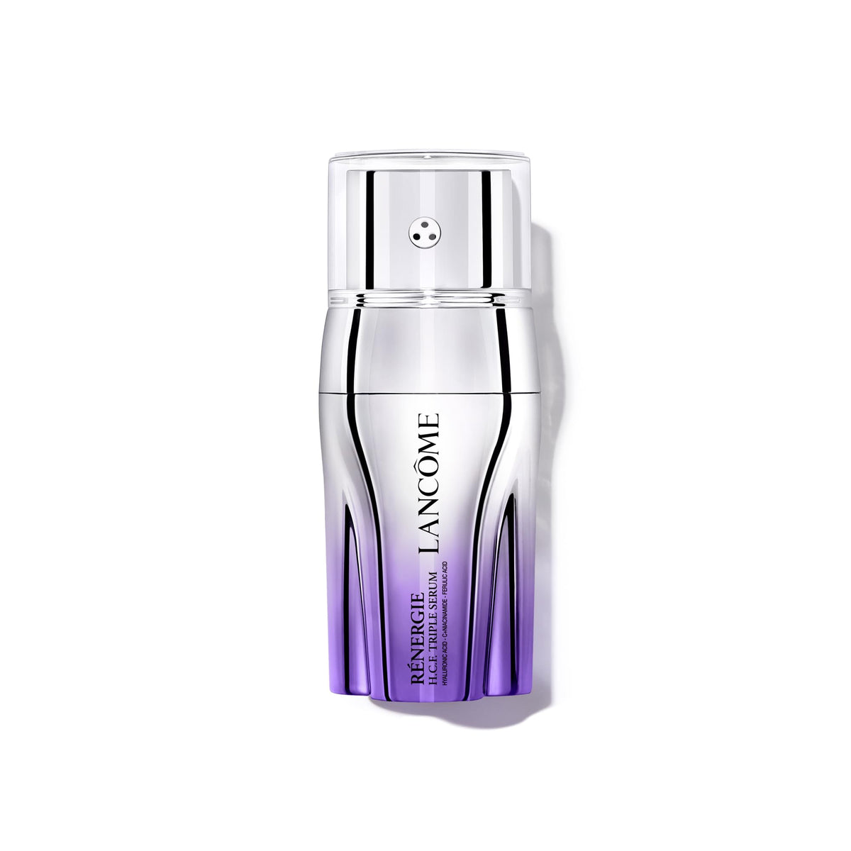 Sérum Lancôme Rénergie H.C.F. 20ml vue avant avec design triple chambre