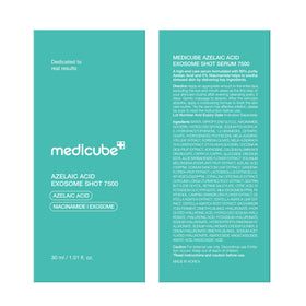 Sérum medicube Exosome Shot et packaging