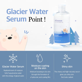 Sérum mixsoon sur un coton pour application