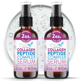 Sérum multi peptides visage Eva Naturals 2 oz flacon avant