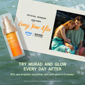 Sérum Murad Vita-C Glycolic 30ml vue arrière avec ingrédients
