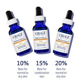 Sérum Obagi Medical 10% Vitamine C dans un cadre de soins de beauté