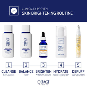 Sérum Obagi Medical 20% Vitamine C sur un fond neutre