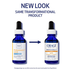 Sérum Obagi Medical avec étiquette et bouchon