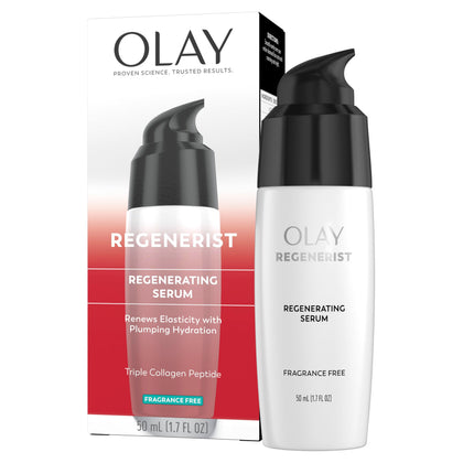 Sérum Olay Hydratant Gel Léger vue de face avec flacon transparent