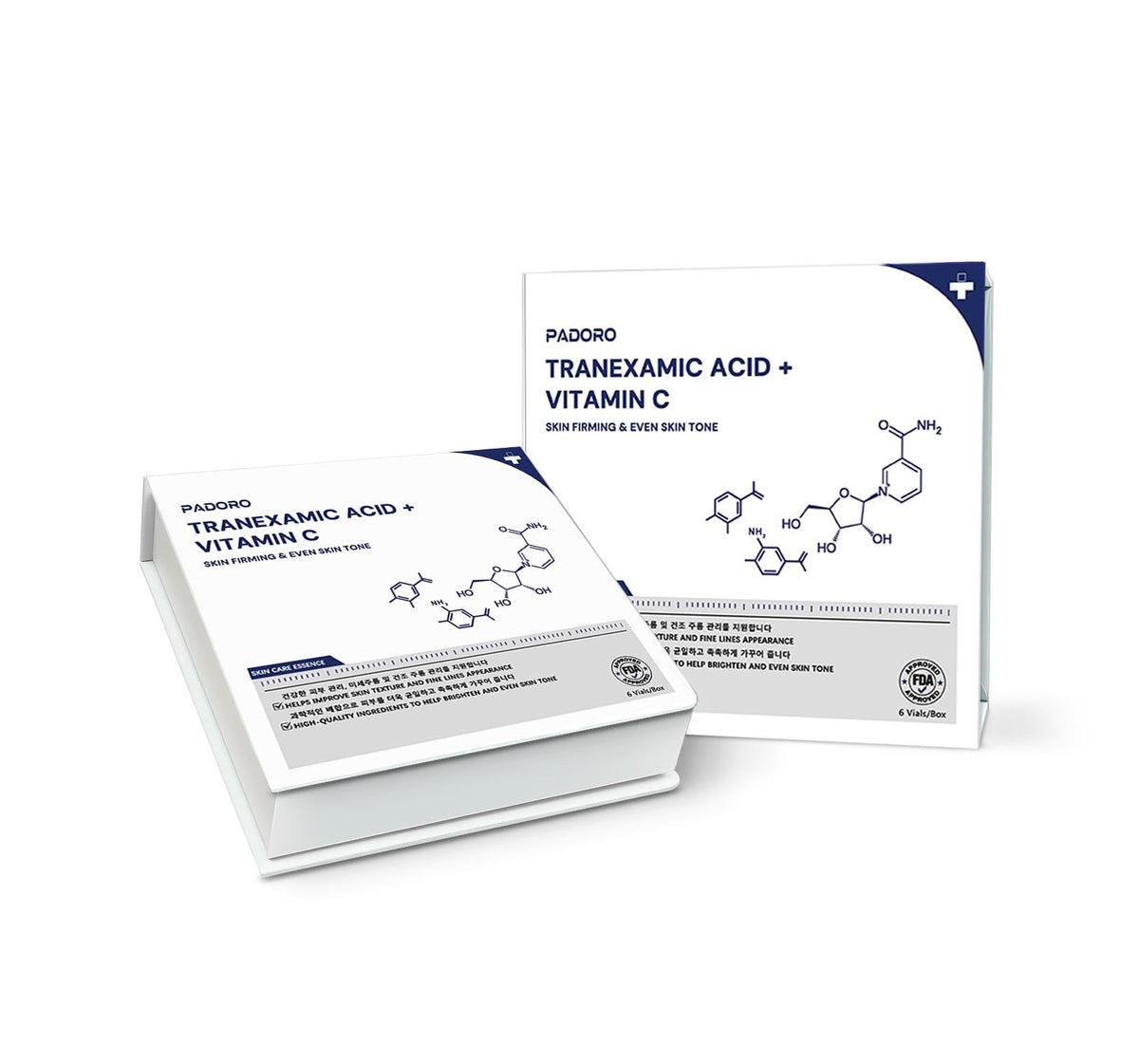 Sérum Padoro Acide Tranexamique et Vitamine C vue avant