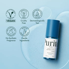 Sérum PURITO application sur le visage