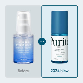 Sérum PURITO avec texture légère sur la peau