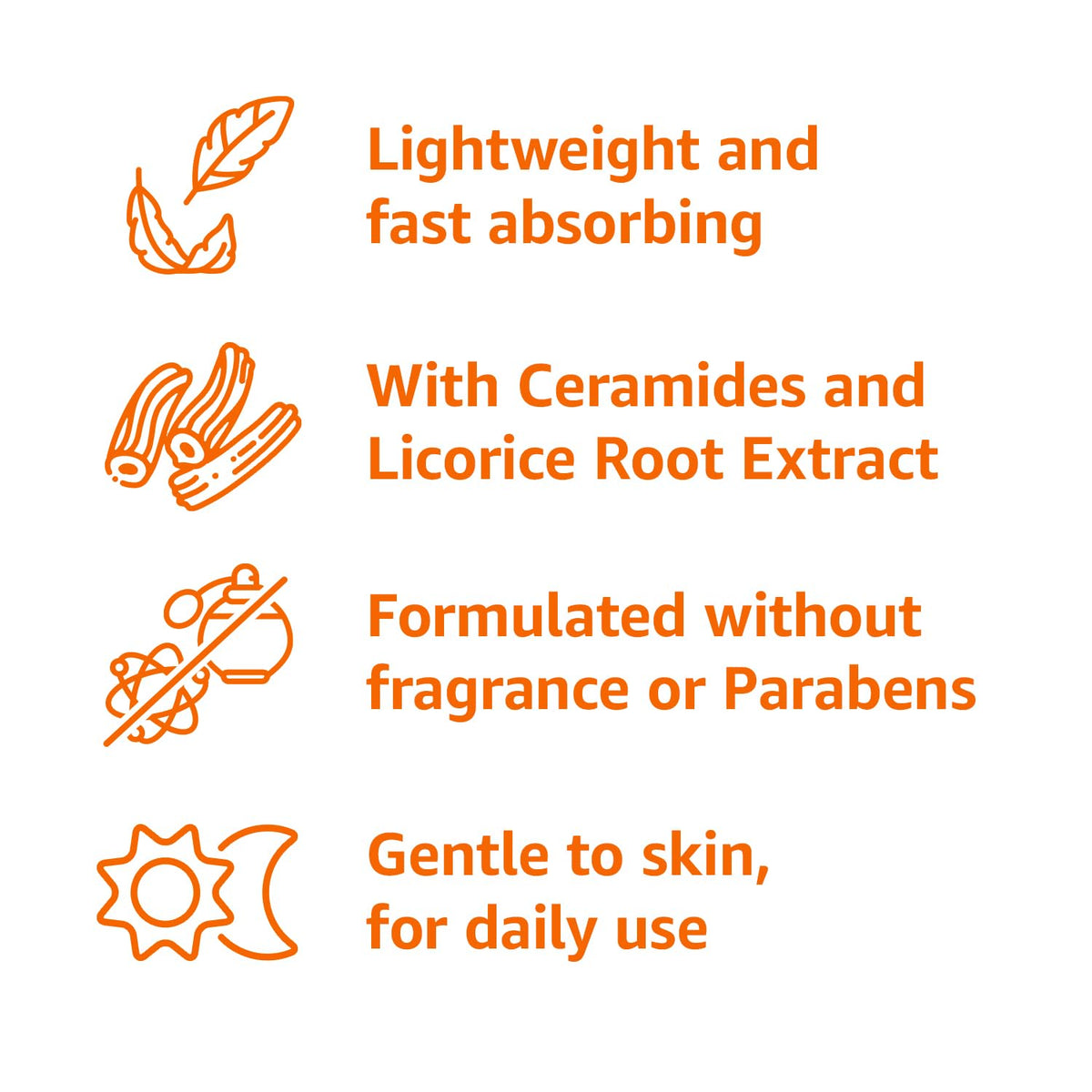 Sérum Raffinant pour le Visage Basics application sur la peau